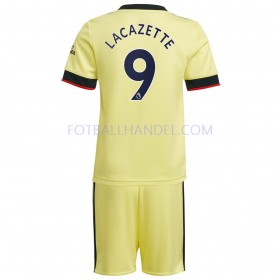 Barn Fotballdrakter Arsenal Alexandre Lacazette 9 Borte 2021-22 Kortermet